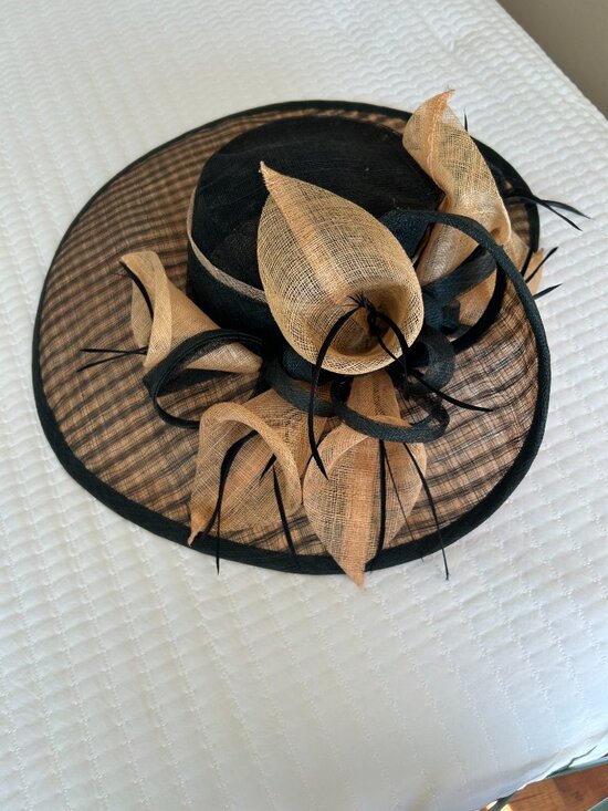 Fabulous Wide Brimmed Sinamay Sun Hat main image 6